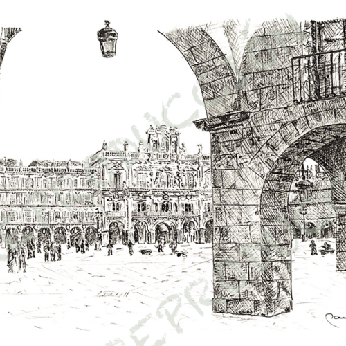 Plaza mayor desde el Corrillo