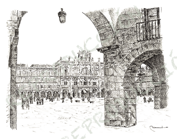 Plaza mayor desde el Corrillo