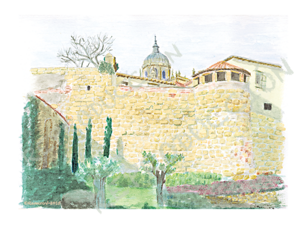 Muralla y Catedral
