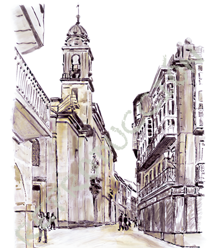 Rúa de San Pedro