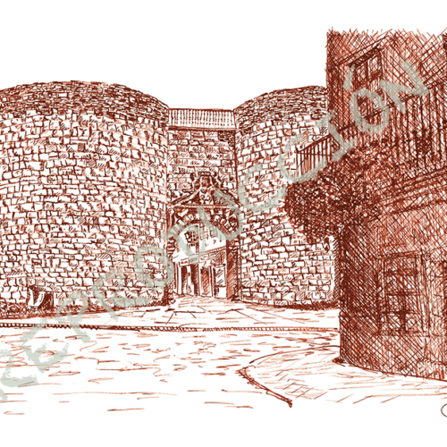 Porta De San Pedro (Sepia)