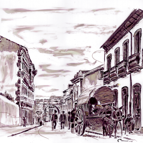 Pola rúa do Teatro