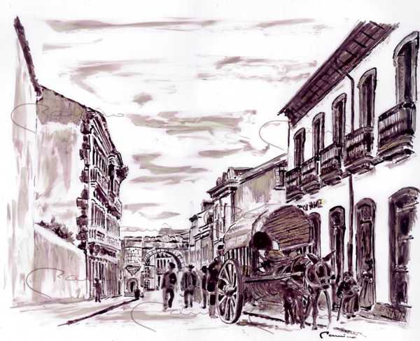 Pola rúa do Teatro